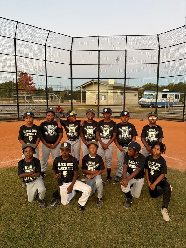 Team photo on the field